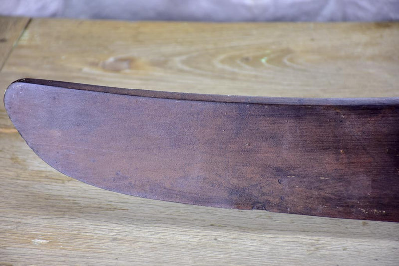 Huge 19th Century cutler's sign branded 'L'Indemanchable' 36½"