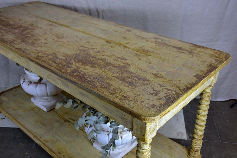 19th Century French drapery table