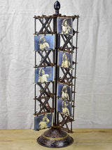 Late 19th Century post card display stand 33"