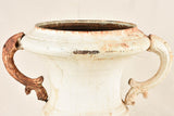 Large cast iron Medici urn - 19th century 25½"