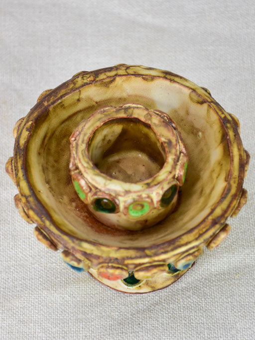 Vallauris Mirror with Brightly Colored Details