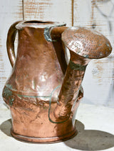 Late 18th century copper watering can