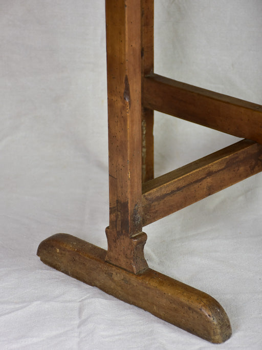 19th Century French walnut winemaker's folding table - vigneron's table