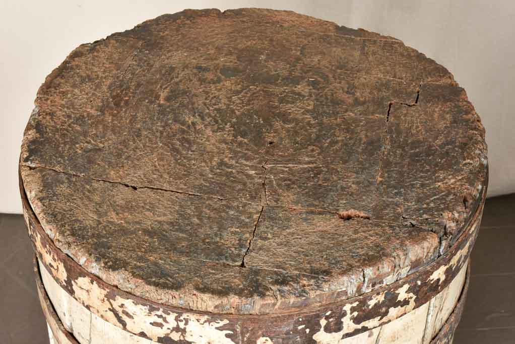 Round butcher's block - 19th century 27½"