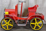 Mid-century Swiss carousel toy car - red TAM