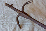 Classic Antique French Hook, Noticeable Wear