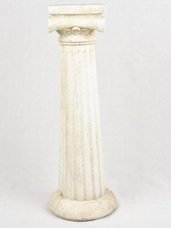 Vintage column pedestal 36¼"