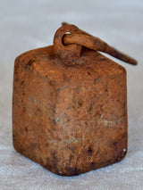 Small antique French weight from scales