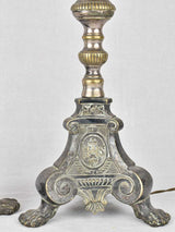 European powered antique copper lamps