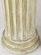 Stylish vintage terracotta pedestals