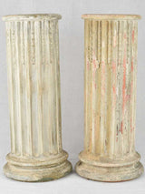 Beautifully finished column pedestals