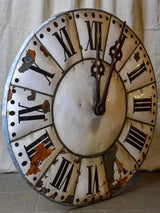 Very large antique French clock from a church
