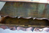 Early 18th century Louis XV double arbalete commode
