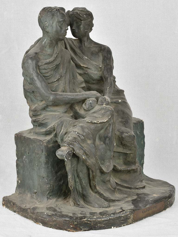 Romantic Antique Plaster Sculpture by Aary Max