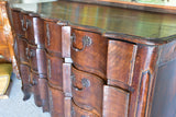 Early 18th century Louis XV double arbalete commode