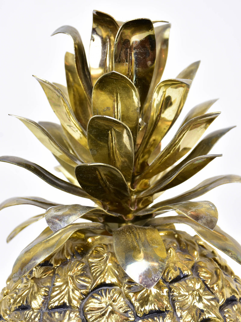 Vintage Freddotherm gold pineapple ice bucket Chez Pluie
