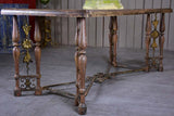 Louis XIV style entry table 34¼" x 73¾"