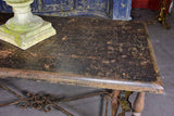 Louis XIV style entry table 34¼" x 73¾"