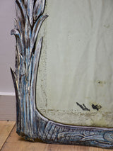 Art Nouveau carved wood mirror late 19th or early 20th century 30" x 22"