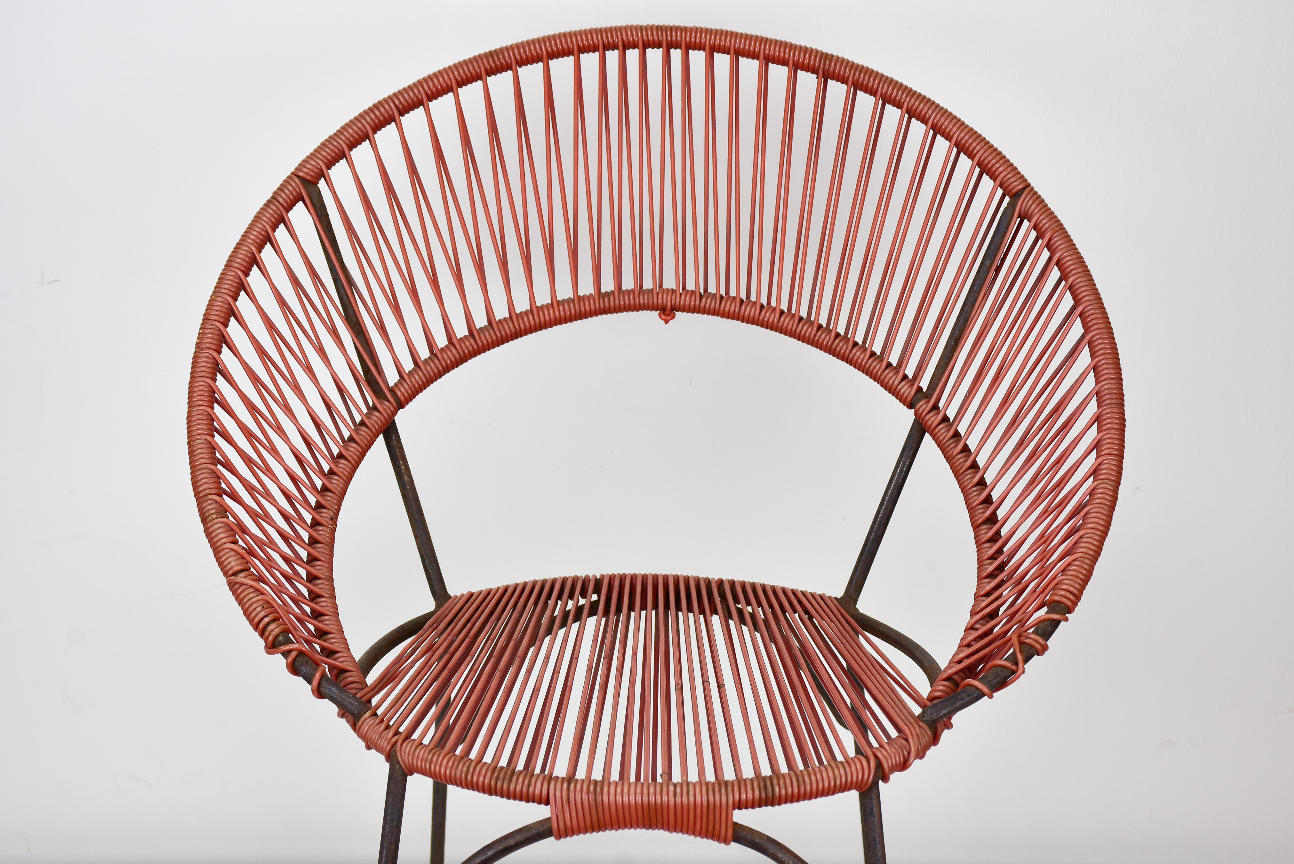 Mid-century French children's armchair