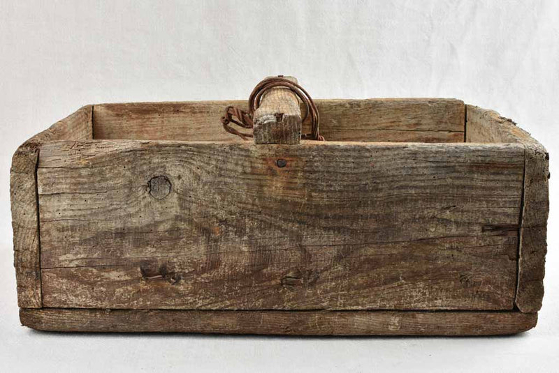 Antique French wooden trug - 22"