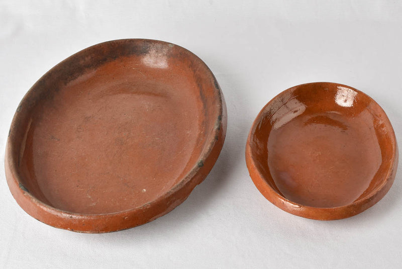 Ceramic-made large oval dishes