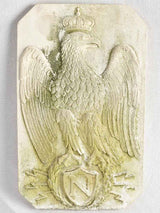 French plaster mold - Napoleon's coat of arms