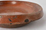 Used antique earthenware serving ware
