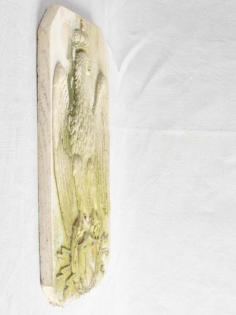 French plaster mold - Napoleon's coat of arms