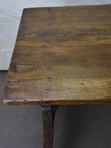 Late 17th Spanish walnut console / writing table 32¾" x 49½"