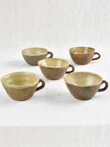 Set of 5 ceramic cups / bowls