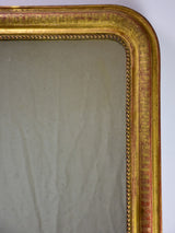 19th Century French Louis Philippe mirror with pretty gilt frame 26" x 36½"
