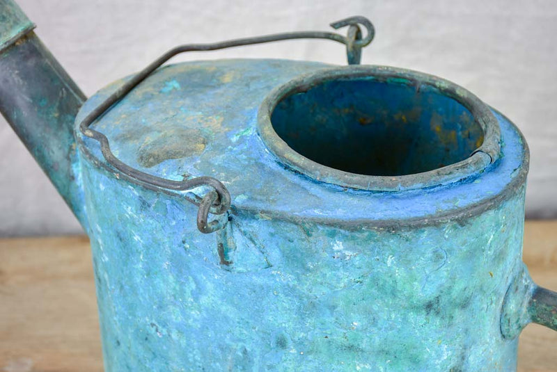 Early 20th Century French agricultural copper watering can