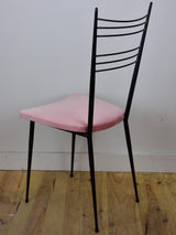Six mid-century modern Colette Gueden dining chairs
