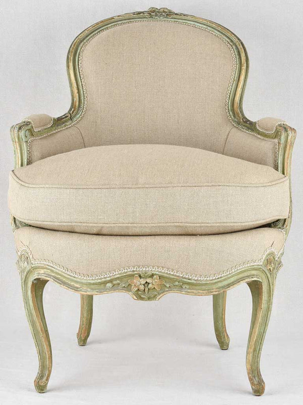 Dainty Louis XV armchair from the 19th century