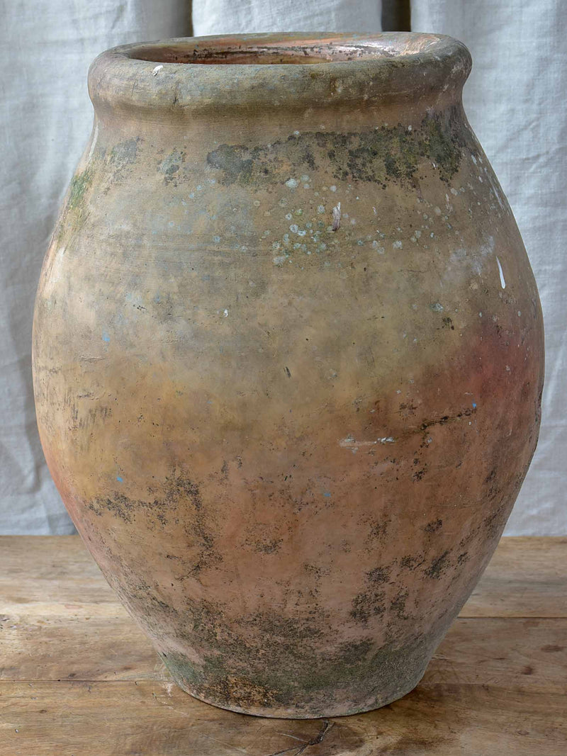 Antique French olive jar