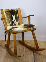 Franz-Xaver Sproll mid-century rocking chair