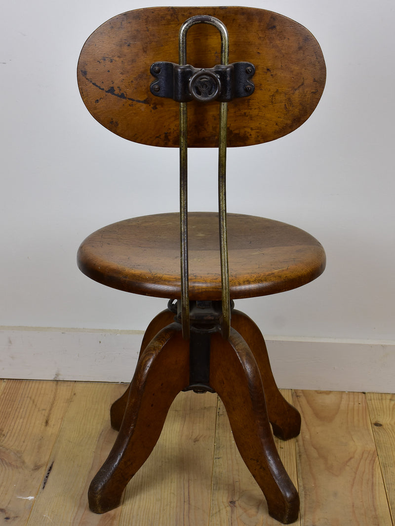 Small antique French wooden chair – Chez Pluie