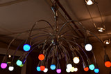 Mid-century sputnik chandelier with 24 lights
