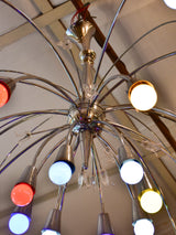 Mid-century sputnik chandelier with 24 lights