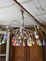 Mid-century sputnik chandelier with 24 lights