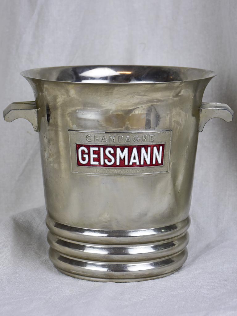 Vintage French Geismann champagne bucket