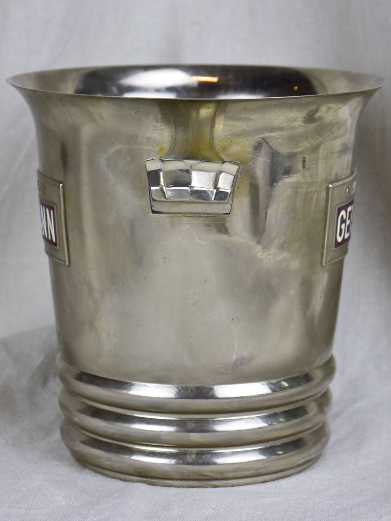 Vintage French Geismann champagne bucket