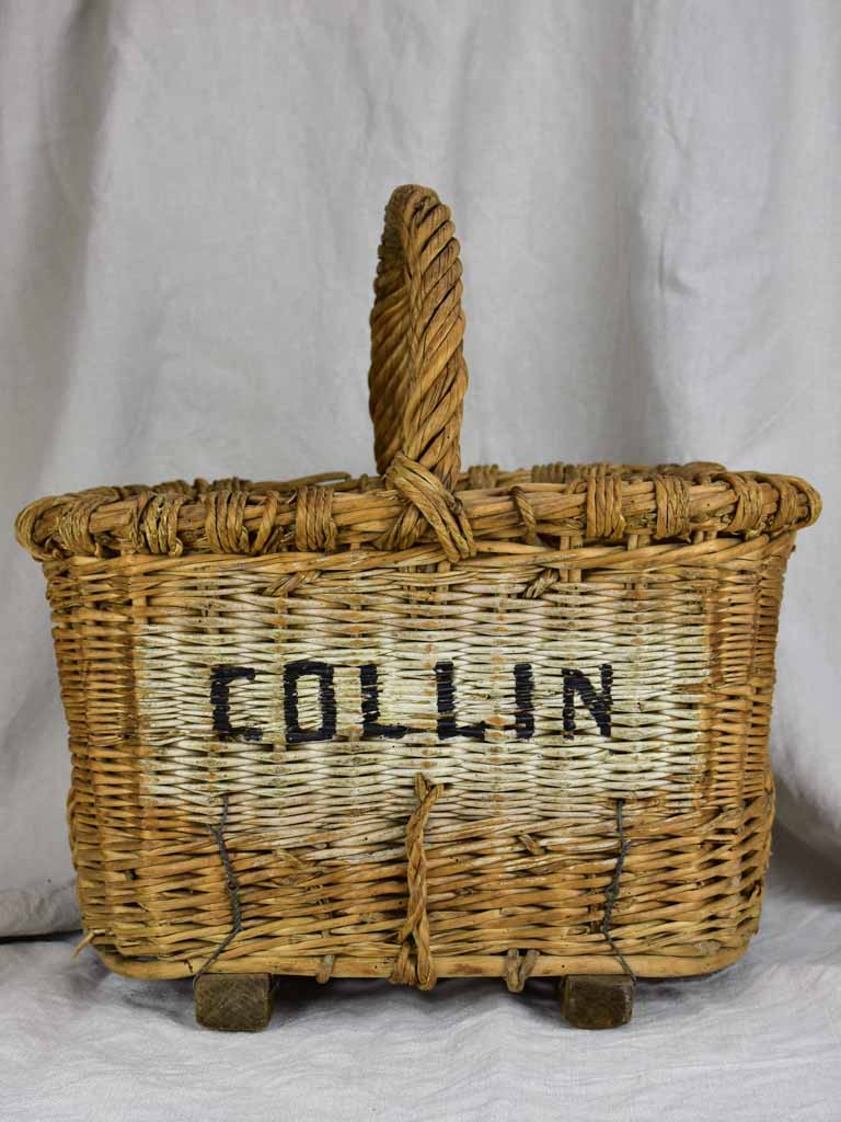 Late 19th Century French basket for bottles - from Champagne