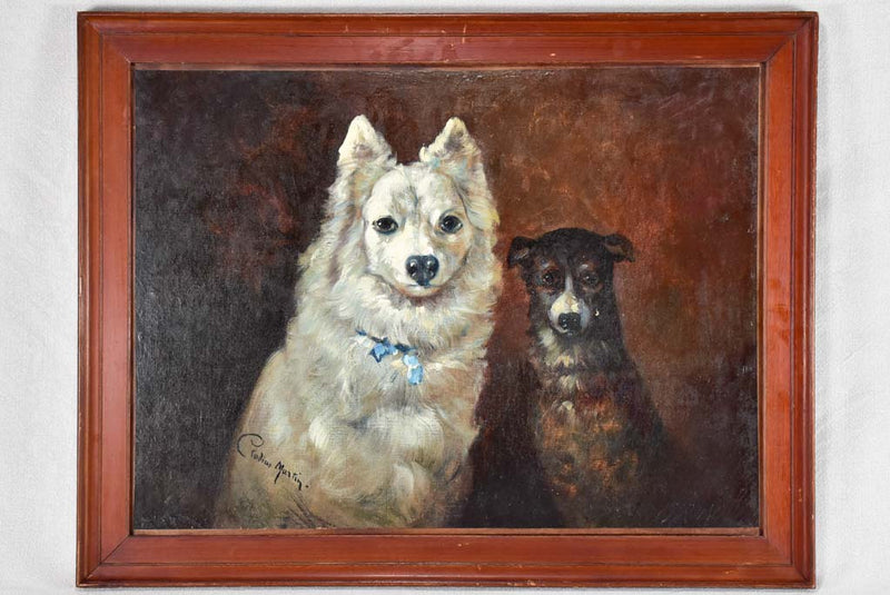Claudius Martin Signed Canine Portraits