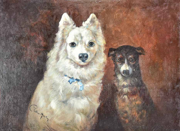 Early-Twentieth Century Canine Artwork