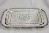 Early 19th Century Old Sheffield silver mazarine drainer tray