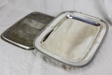 Early 19th Century Old Sheffield silver mazarine drainer tray