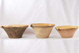 Decorative Provencal kitchen bowls with handles