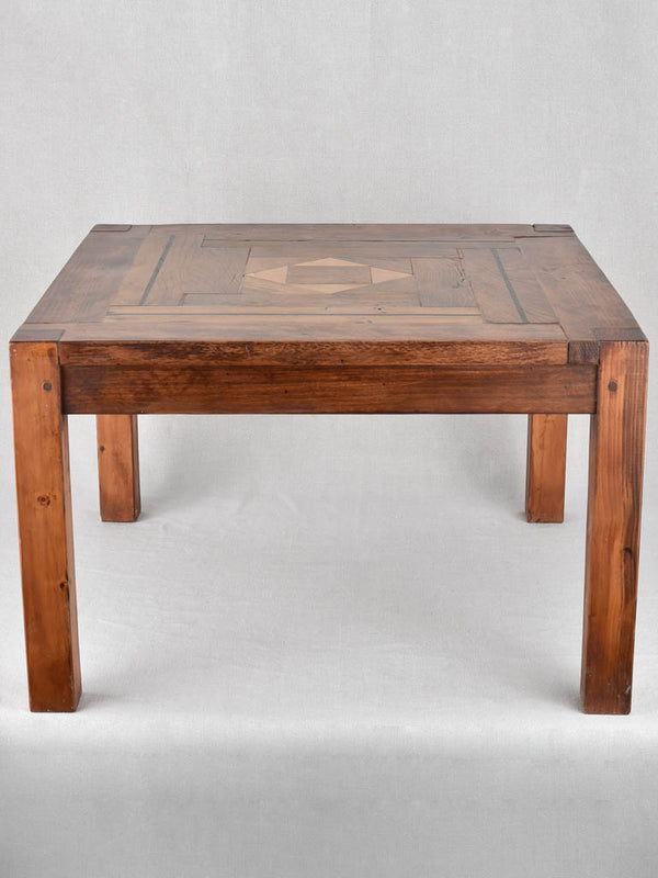 Late Nineteenth-Century Parquetry Design Coffee Table